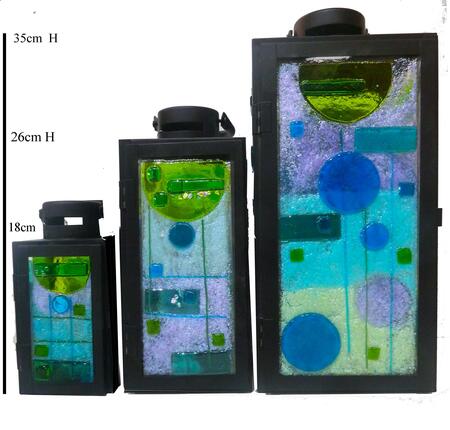 Set of 3 Lanterns 'Cool'