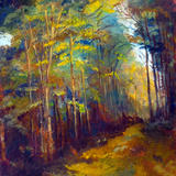 Avenue in Autumn Sold