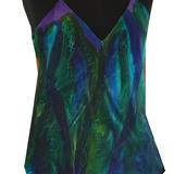 Cobalt & turquoise camisole