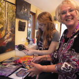 Silk Painting workshop