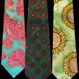 Silk Ties hand painted
