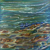 Pebbles on the sea shore