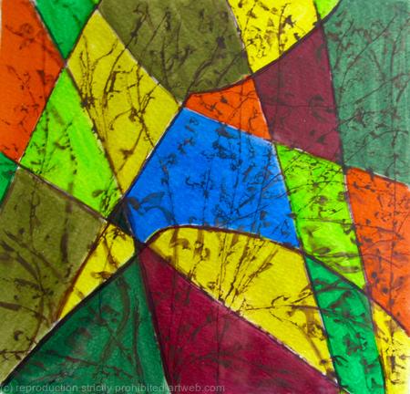 Garden Hedge Abstract