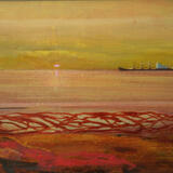 Heading out to sea. New Brighton