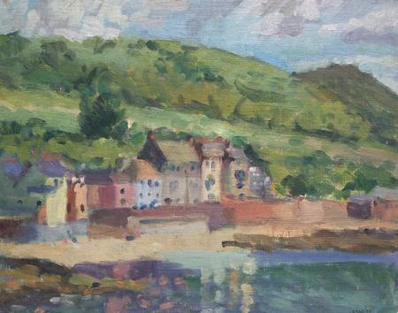 July Morning with Reflections