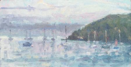 Evening in July from Kingsand