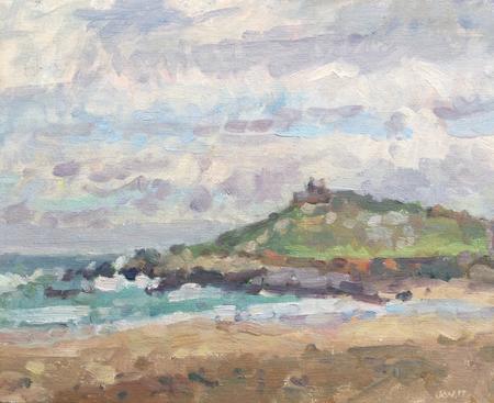 The Island and Porthmeor, Winter