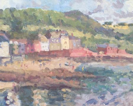 Low Tide (Kingsand from The Slipway in August)