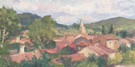 Village from the South, Gabian