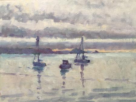 Bank Holiday Morning, Early Clouds