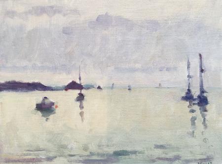 Bank Holiday Morning, Early Silhouettes 