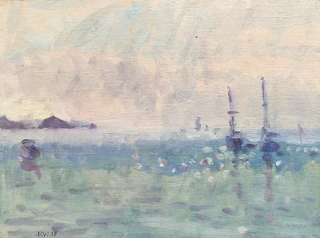 Bank Holiday Morning, Emerging Sun