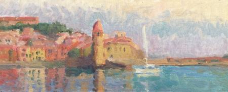 September Morning from Plage de la Balette, Collioure