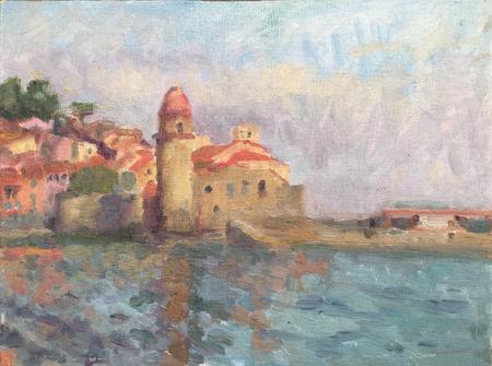 Morning with Notre Dame des Anges, Collioure