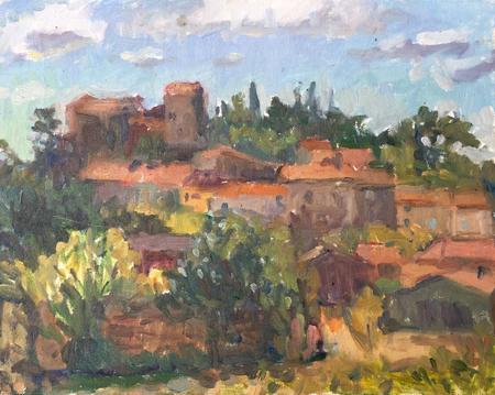 Fouzilhon in Late September Sun