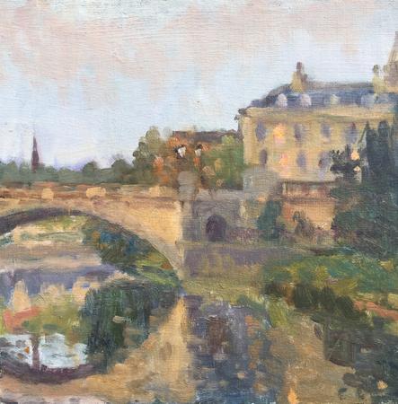 Riverside, October Evening 