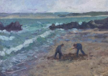 Digging Porthgwidden 