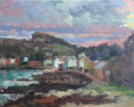 Afternoon in Late Autum with Boatstore