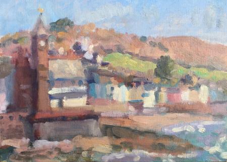 Early Spring, Kingsand from the Slipway