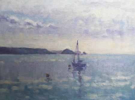 Spring Morning with Cloud and Mewstone