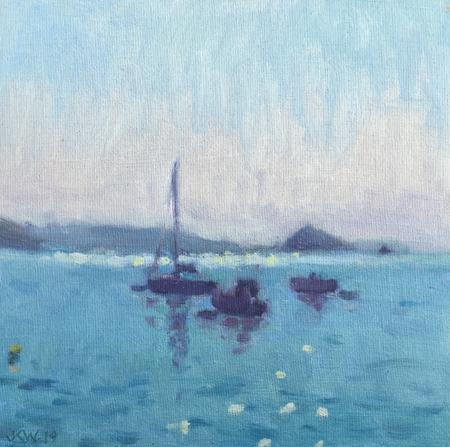 Calm April Morning, Kingsand