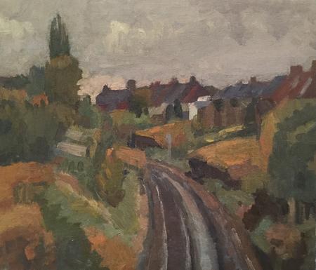 South London Railway, Autumn Day