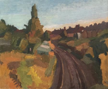 South London Railway, Autumn Sun