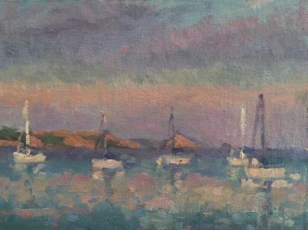 Midsummer Evening from Kingsand