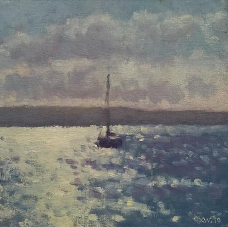 The Sound from Kingsand, August Morning