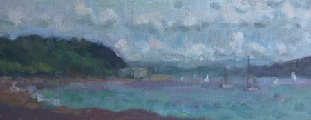 Mount Edgcumbe from Kingsand, September