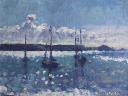 Autumn Morning with Boats, Kingsand