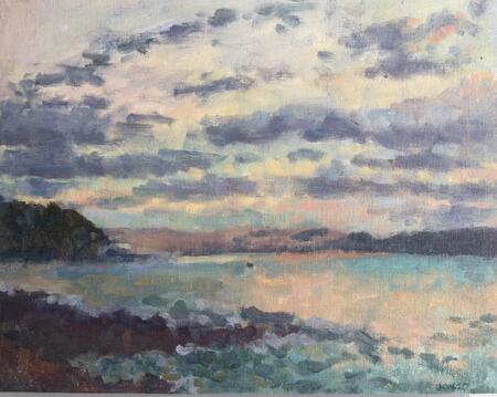 Autumn Dawn (Dartmoor from Island House)