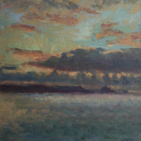 Autumn Morning in Amber