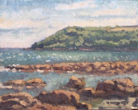 Minnadhu Rocks, Afternoon in Late May