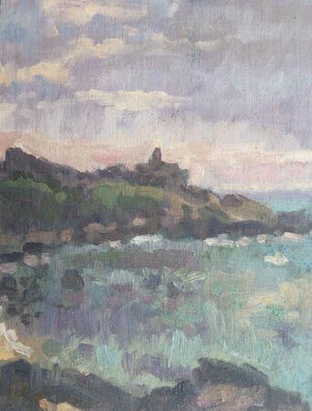 Man's Head Rock, Winter