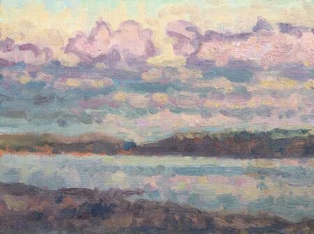 Reflection - Autumn Evening Light