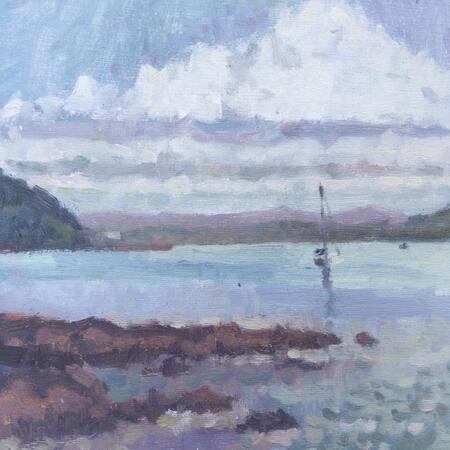 Quiet Morning with Moor and Cloud