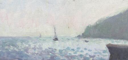 Hazy March Morning from Girt Beach