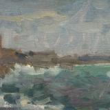 Penzance with Breaking Wave, Winter