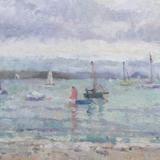 Cawsand Bay with Summer Cloud