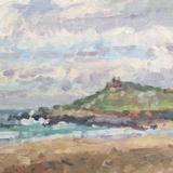 The Island and Porthmeor, Winter