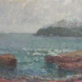 Martin's Pool with Foggy Penlee 