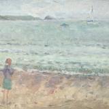 Waiting on Girt Beach