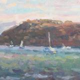 Evening Light on Penlee, Early Spring