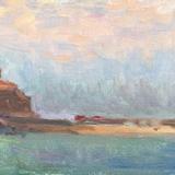 September Evening from Plage de la  Balette, Collioure