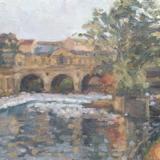 Poulteney Bridge and Weir, Autumn