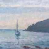 Autumn Morning with Boat and Penlee