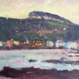 Village Lights, December Evening