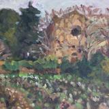 The Chapel at Chateau Cassan from the West, Spring