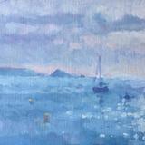 Sunday Morning in Autumn with Rower